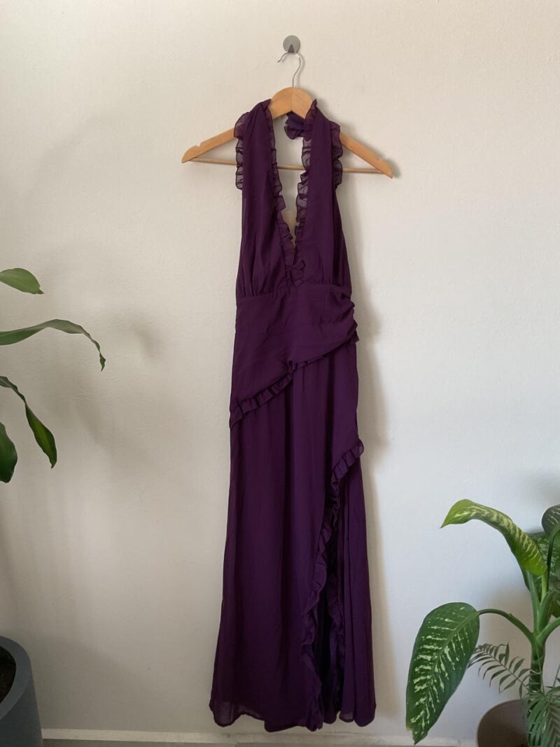 VESTIDO FORMAL MORADO