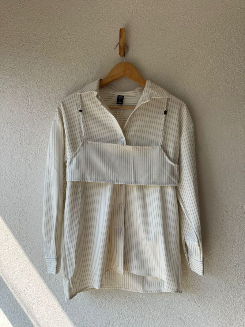 BLUSA BOTONES CON TOP AESTHETIC