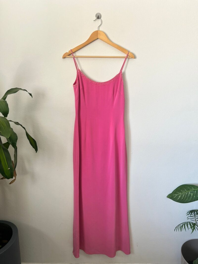 VESTIDO ROSA TIRANTES
