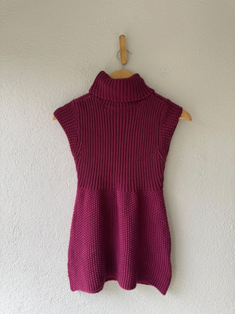 BLUSA DE PUNTO CON CUELLO