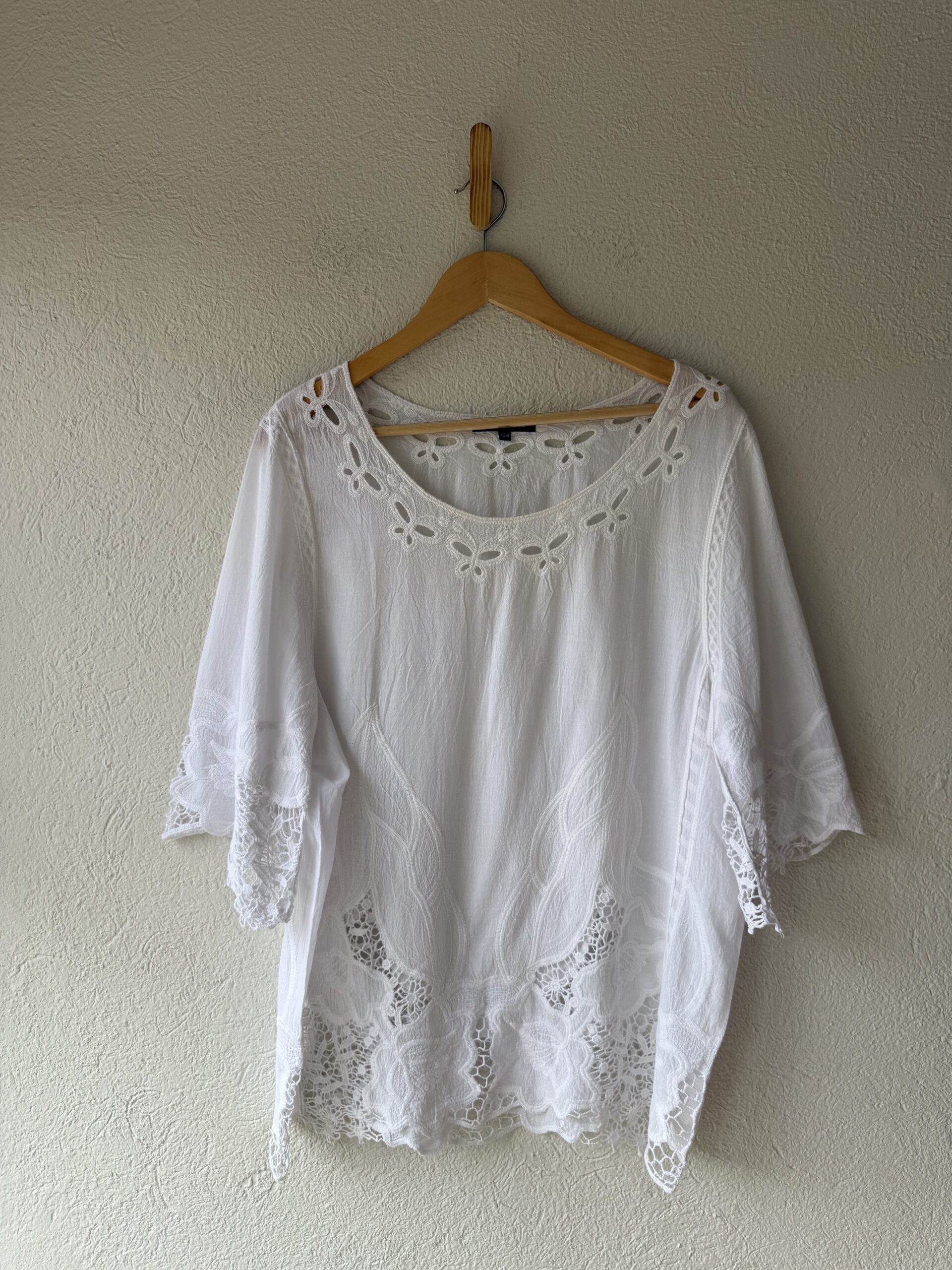 BLUSA BLANCA CASUAL