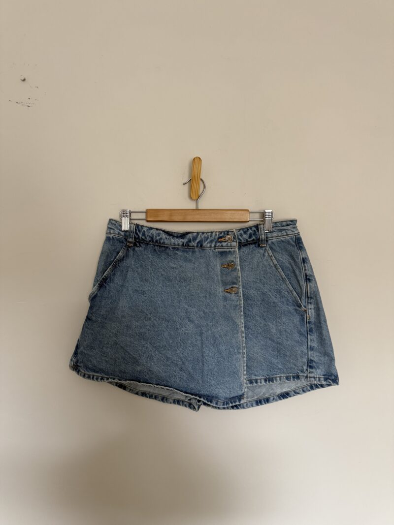 FALDA-SHORT DENIM