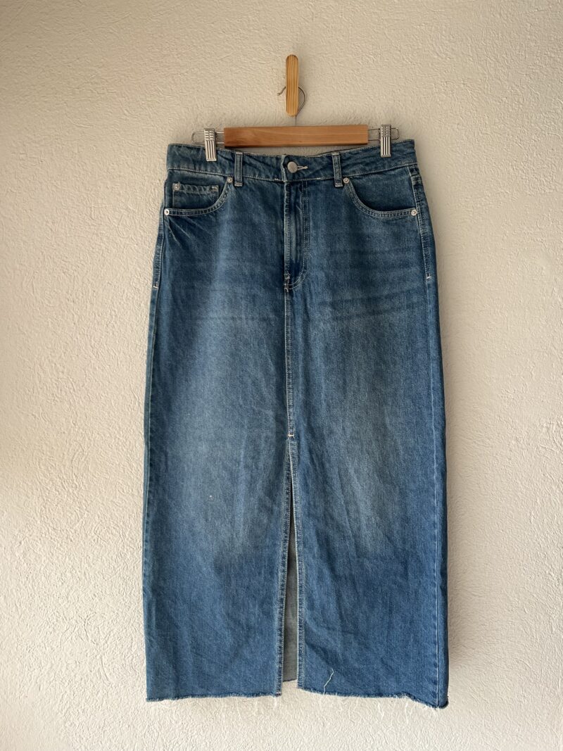 FALDA DENIM LARGA