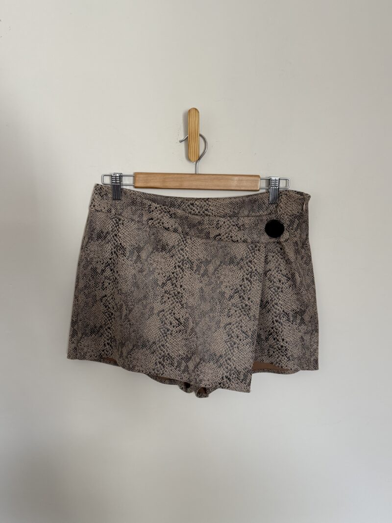 FALDA-SHORT ANIMAL PRINT