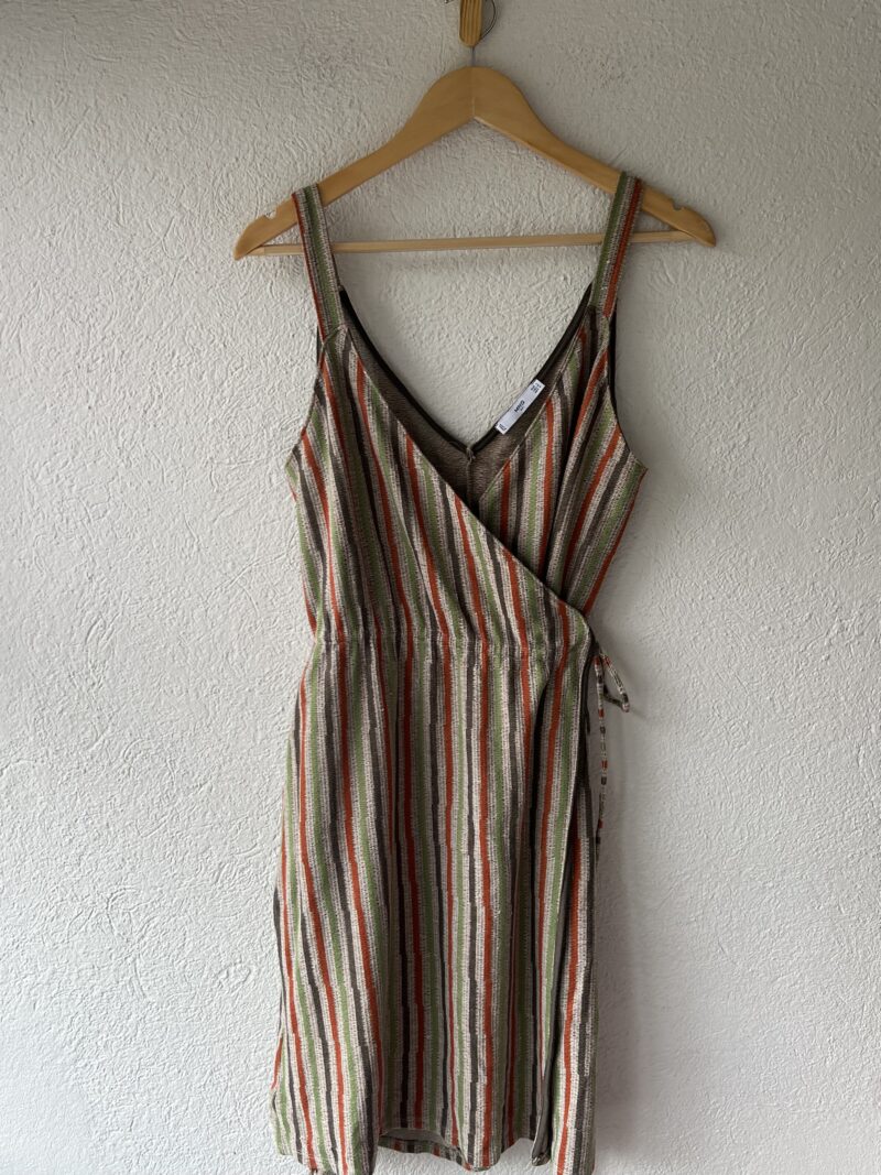 VESTIDO RAYAS AJUSTABLE