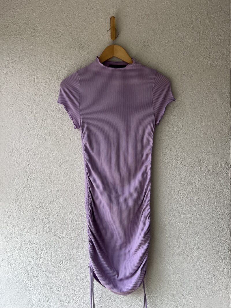 VESTIDO MORADO AJUSATBLE