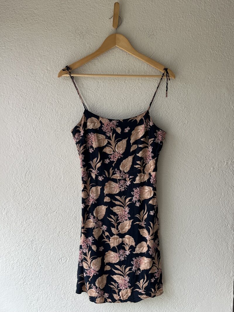 VESTIDO TIRANTES FLORES