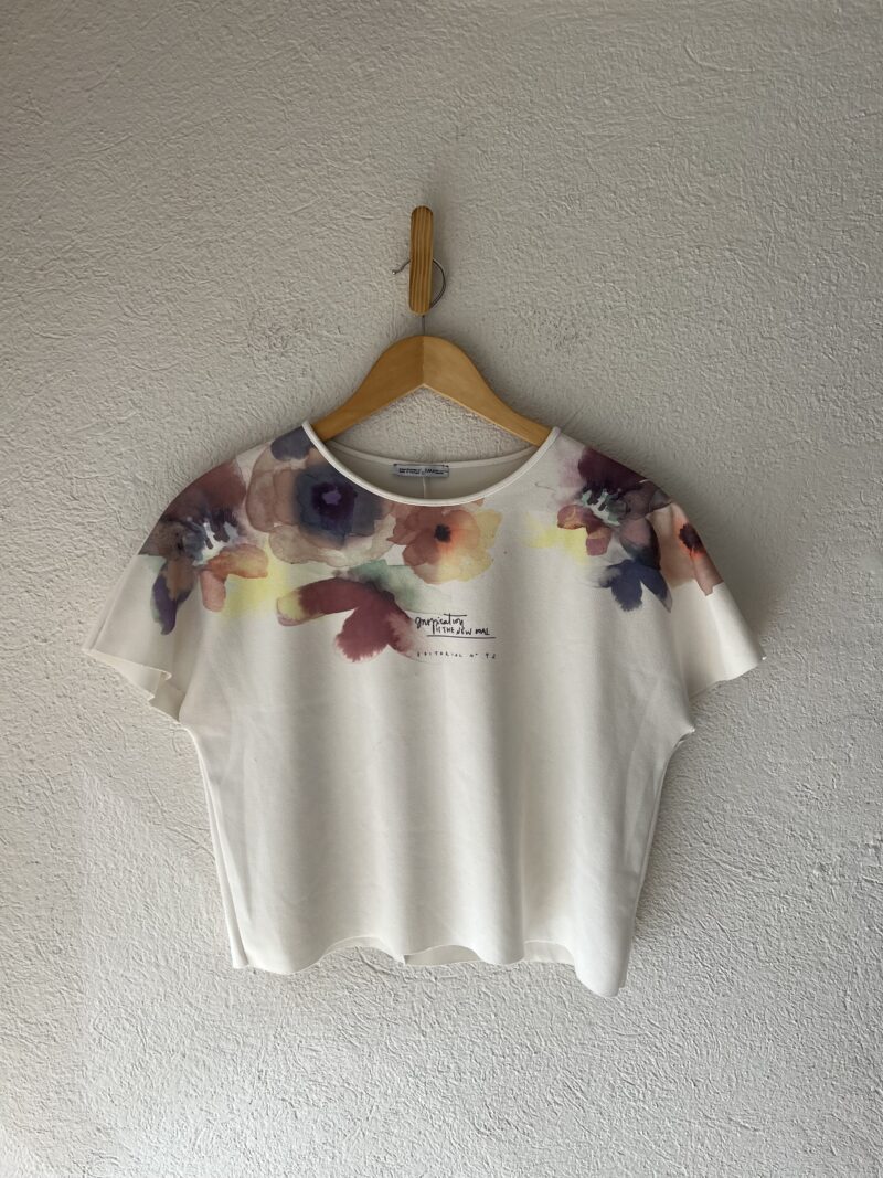 BLUSA FLORES CASUAL