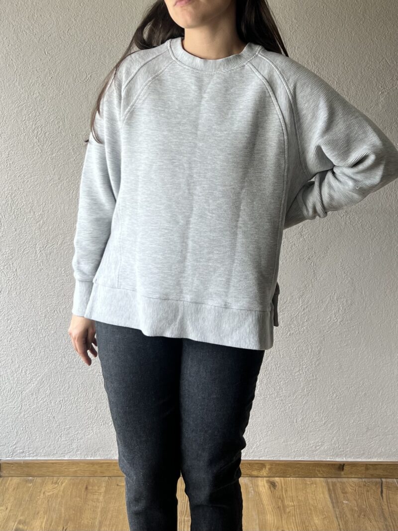 SUDADERA GRIS
